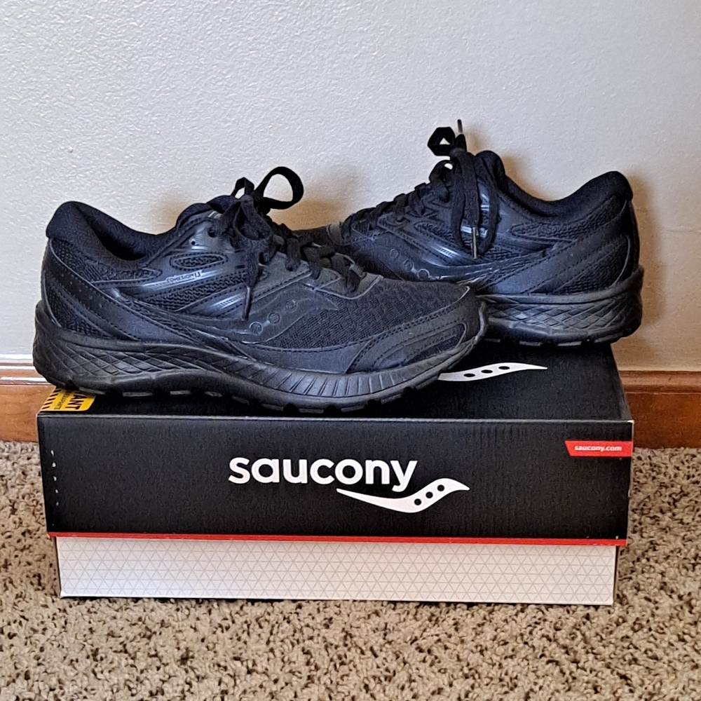 Saucony Cohesion 13 Women's Black SR shoes Size 7